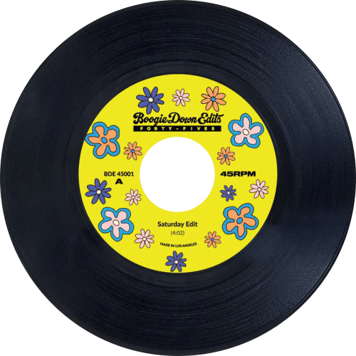 Saturday Boogie Down Edits レア　7inch Boogie Down Edits / Saturday b/w Couldn't Love U More (De La Soul