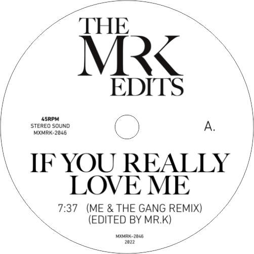 Mr. K, Stevie Wonder, Chaka Khan / If You Really Love Me b/w I Know You I Live You
