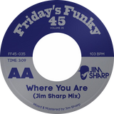 Mr. Thing, Jim Sharp / Tribute To Cool V PT 2 b/w Where You Are - Luv4Wax