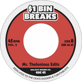 Mr. Thelonious Edits / $1 Bin Breaks 2# DJ Edits