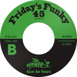 DJ Marrrtin / TV Off b/w Que Se Sepa - Luv4Wax