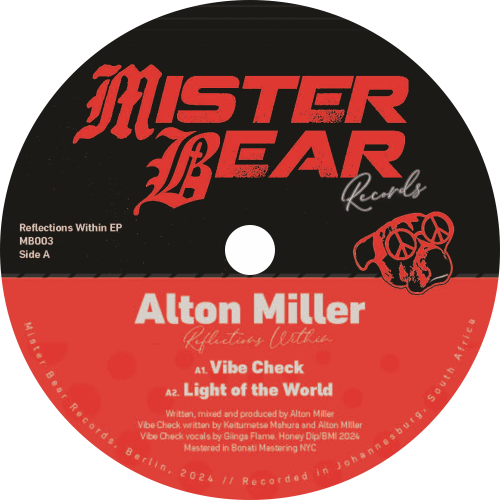 Alton Miller / Reflections Within EP