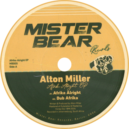 Alton Miller / Afrika Alright EP