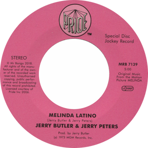 Jerry Butler, Jerry Peters / Melinda Latino b/w I'm Gonna Love You Just A Little Bit More Babe