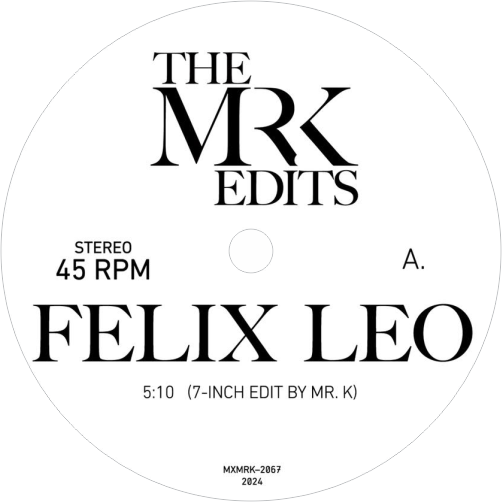 Mr. K, Rodney Franklin, Prince / Felix Leo b/w In Love