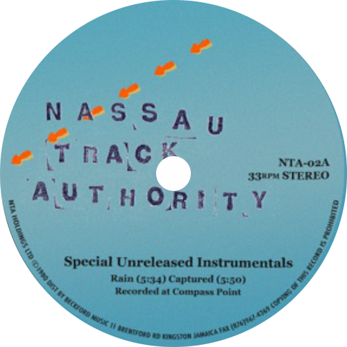 Nassau Track Authority ‎/ Special Unreleased Instrumentals (Grace Jones)