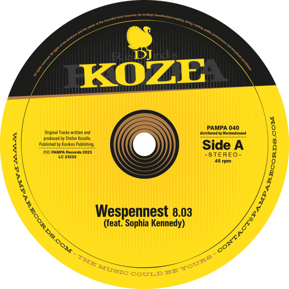 DJ Koze / Wespennest EP