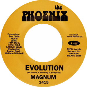 Magnum / Evolution (Beats Edit) b/w It's The Music That Makes Us Do It