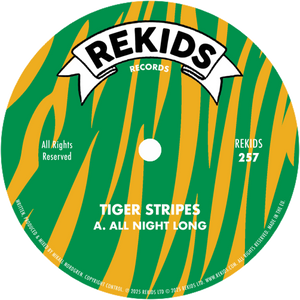 Tiger Stripes / All Night Long b/w Goddess