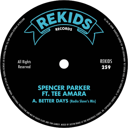 Spencer Parker Ft. Tee Amara / Better Days (Radio Slave Remix)