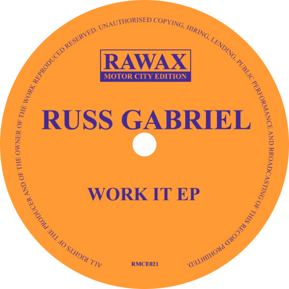 Russ Gabriel / Work It EP