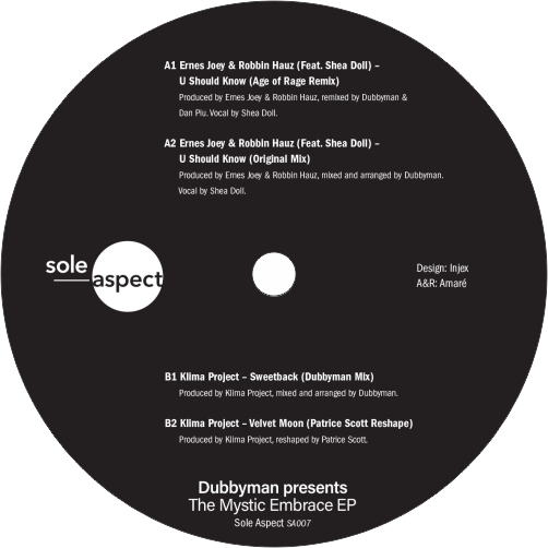 Various / Dubbyman Presents: The Mystic Embrace EP