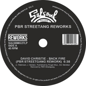 David Christie, The Destroyers / Back Fire b/w 'Lectric Love (PBR Streetgang Reworks)