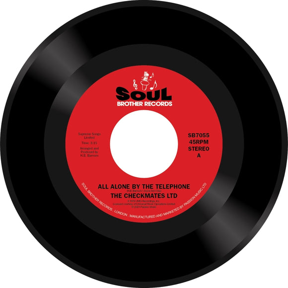 The Checkmates LTD. / All Alone By The Telephone b/w Body Language