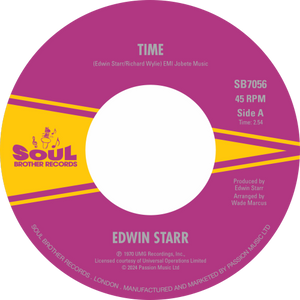 Edwin Starr / Time b/w Running Back and Forth