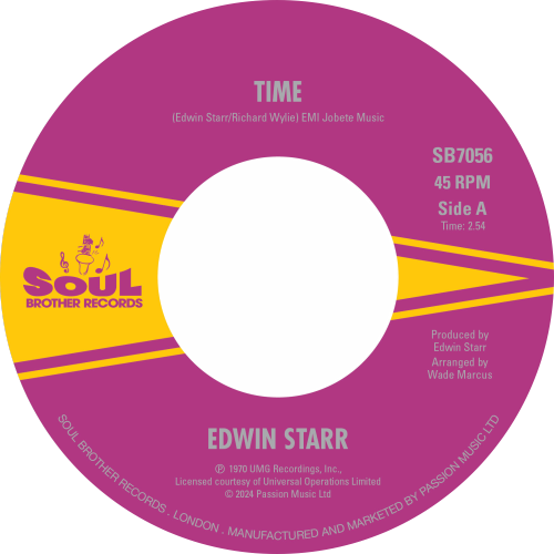 Edwin Starr / Time b/w Running Back and Forth