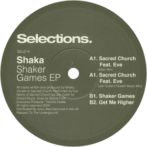 Shaka / Shaker Games EP (Jon Cutler Mix)