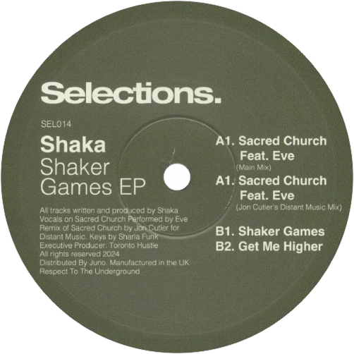 Shaka / Shaker Games EP (Jon Cutler Mix)