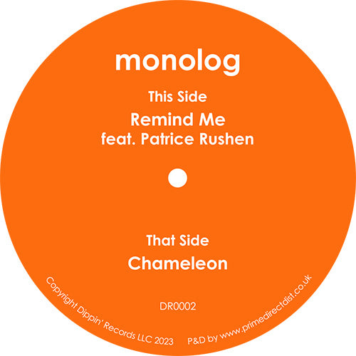Monolog Featuring Patrice Rushen / Remind Me b/w Chameleon