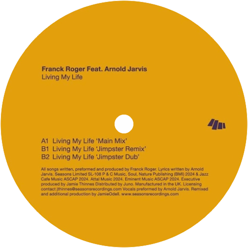 Franck Roger / Living My Life (Jimpster Remix)