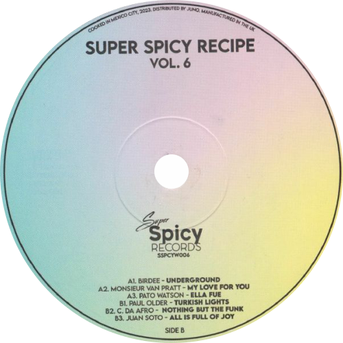 Birdee, Monsieur Van Pratt, Pato Watson, Paul Older, C. Da Afro, Juan Soto / Super Spicy Recipe Vol. 6