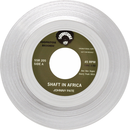 Johnny Pate, Bobby Womack / Shaft In America b/w Across 110TH (Limited Clear Vinyl)