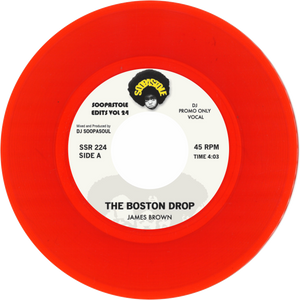 James Brown ‎/ The Boston Drop (Limited Red Vinyl, 2023 Repress)