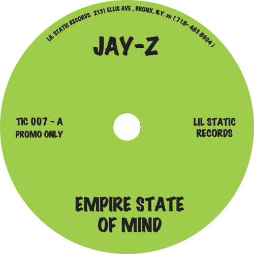 Jay-Z / Empire State Of Mind b/w 99 Problems (2026 Small Hole