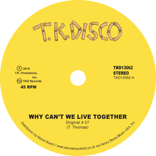 Timmy Thomas / Why Can't We Live Together (LNTG No More Work Rework)
