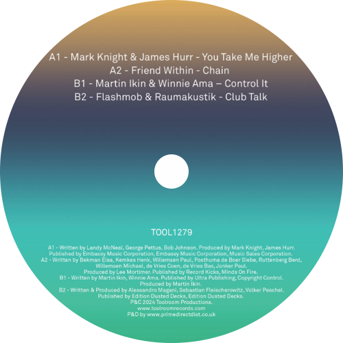 Mark Knight, James Hurr, Friend Within, Martin Ikin, Winnie Ama, Flashmob, Raumakustik / Toolroom Sampler Vol. 16