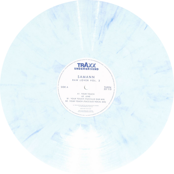 Samann / Raw Lover Vol. 3 / Tuccillo Remixes (Light Blue Color Vinyl)