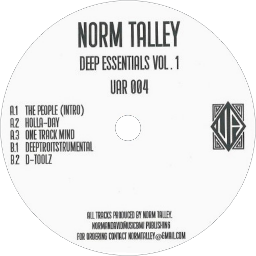 Norm Talley ‎/ Deep Essentials Vol. 1