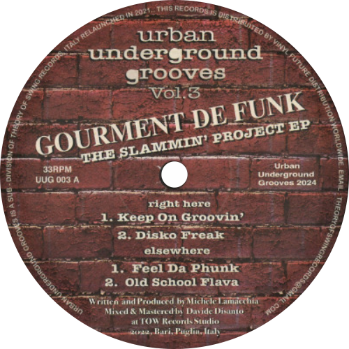 Gourment De Funk ‎/ The Slammin' Project EP