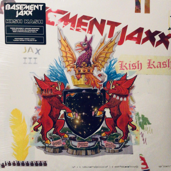 Basement Jaxx / Kish Kash (Red & White Vinyl)