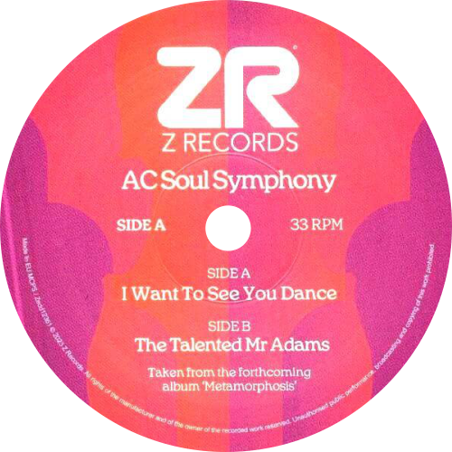 Dave Lee aka AC Soul Symphony / I Want To See You Dance