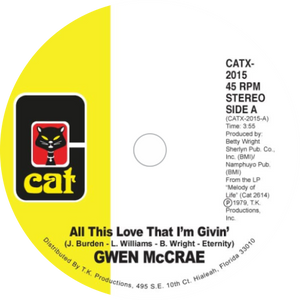 Gwen McCrae / All This Love That I'm Givin' b/w Maybe I'll Find Somebody