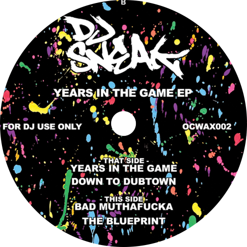 DJ Sneak / Years In The Game EP