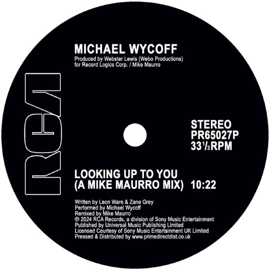 Michael Wycoff ‎/ Looking Up To You (A Mike Maurro Remix)