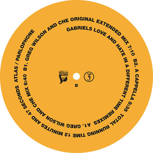 Gabriels / Love And Hate In A Different Time (Greg Wilson Remixes)