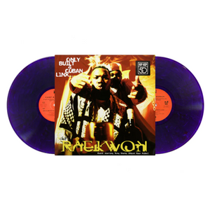 Chef Raekwon / Only Built 4 Cuban Linx / 2x12" Translucent Purple Vinyl  2023 RP / HIP HOP 50 Hype Sticker