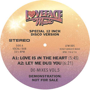 Loveface ‎/ De-Mixes Vol. 5