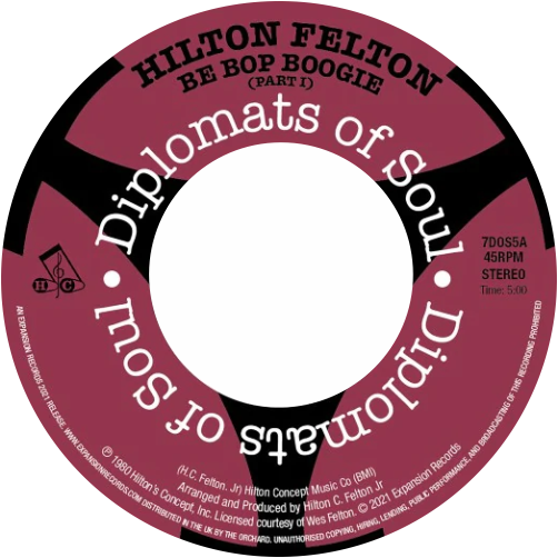 Hilton Felton / Be Bop Boogie