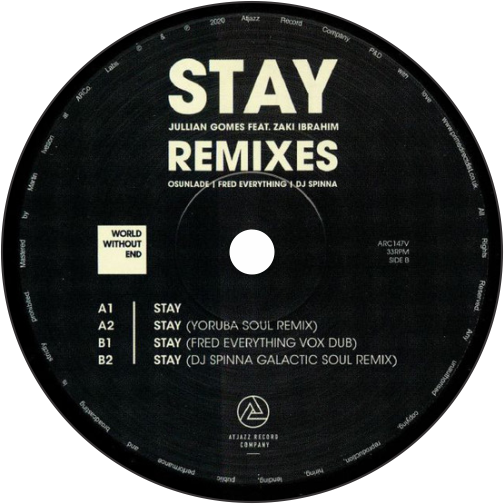 Jullian Gomes Feat. Zaki Ibrahim / Stay Remixes