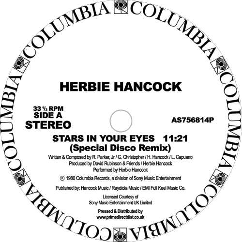 Herbie Hancock ‎/ Stars In Your Eyes b/w Saturday Night