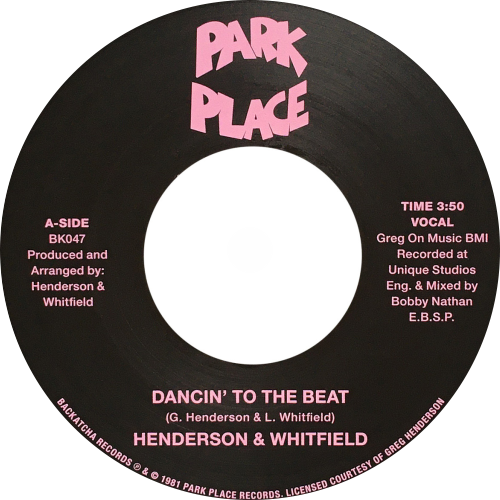 Henderson & Whitfield / Dancin’ To The Beat