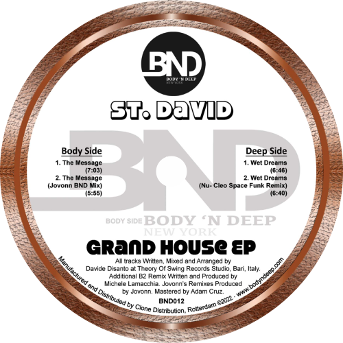 St. David / Grand House EP