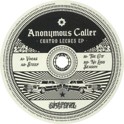 Anonymous Caller ‎/ Cuatro Leches EP