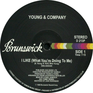 Young & Company ‎/ I Like What You're Doing To Me
