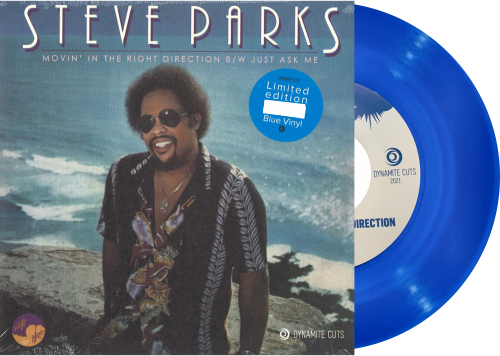 Steve Parks / Movin' In The Right Direction (Blue Vinyl)