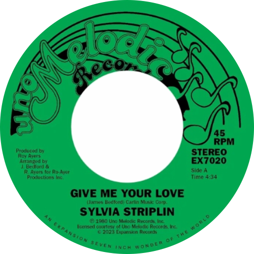 Silvia Striplin / Give Me Your Love (2023 Reissue, Uno Melodic Records)